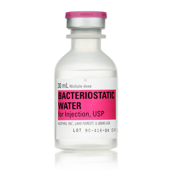 BACTERIOSTATIC WATER 30ml